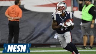 Cyrus Jones Injury Leaves Big Hole For Patriots At Punt Returner [upl. by Olihs]