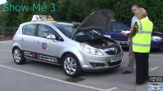 Driving Test  Tell me Q3 Where would you check the engine coolant level [upl. by Sanjay]