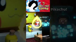 Whos that pokemon Its PIKACHU  Blue Super Saiyan pokemon pikachu [upl. by Lehteb]