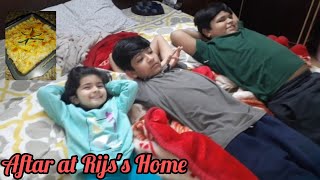 Aftari Rija k ghar Cooking  Sisters [upl. by Carline]