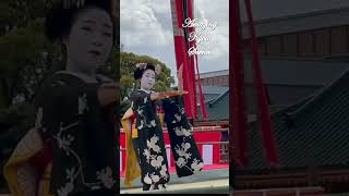 Maiko dance performed at Heian Shrine in Kyoto [upl. by Canada367]