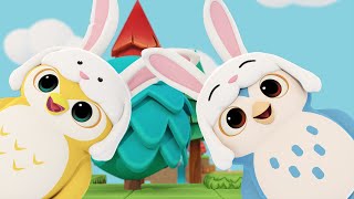 Sleeping Bunnies 🐰 Song for Kids  Nursery Rhymes  OwlyBird [upl. by Shandra443]