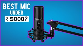 BEST YouTube and Podcast Microphone under Rs5000 [upl. by Kenti]