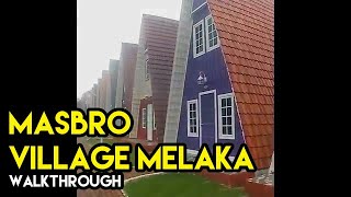 Masbro Village Homestay Melaka Walk Through  Travelog [upl. by Savill]