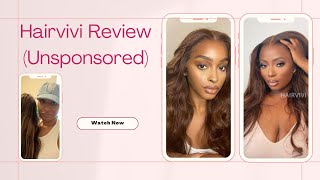 Hairvivi Glueless Wig ReviewUnsponsored Noelle Wig AbsolutelyAprilJay [upl. by Wynne]