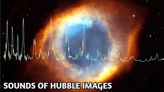 Hubble images converted to sound  Hubble image of helix nebula converted to sound [upl. by Akemat914]