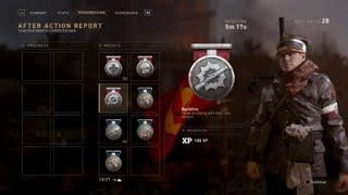 Call of Duty® WWII team deathmatch groeston haus win 75 to 63 20 amp 6 [upl. by Kenon]