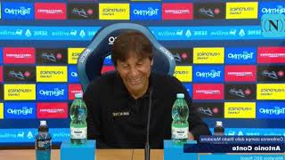 CONFERENZA STAMPA CONTE post NAPOLIMONZA 20  LE PAROLE DI CONTE [upl. by Aserahs503]