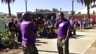 Beta Sigma Chapter of Omega Psi Phi Yard Show Fall 2012 [upl. by Danyelle]