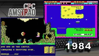 Top 50 Amstrad CPC games of 1984  in under 10 minutes [upl. by Yelwar]