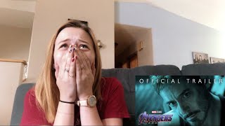 AVENGERS ENDGAME TRAILER REACTION 2 [upl. by Allyson]