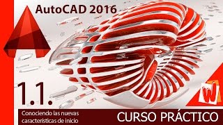 AutoCAD 2016 Descarga de software y material e inicio curso completo en español cap 11 [upl. by Monty]