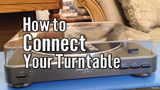 How to Connect a Turntable or Record Player to Speakers [upl. by Marcelo480]