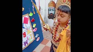 Kidzania school celebration of diwali Dhwanit is shree ram [upl. by Ail]