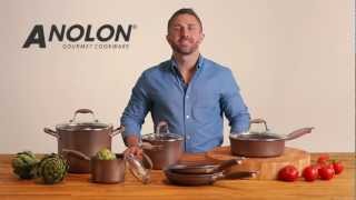 Advanced Bronze Cookware Collection  Anolon [upl. by Irek]