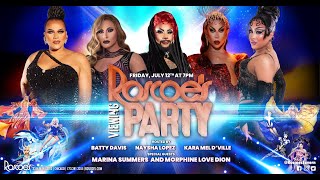 Marina amp Morphine  Roscoes RuPauls Drag Race All Stars 9 Viewing Party [upl. by Alica]