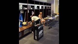 Jake Paul has Entire Dallas Cowboys Locker Room PaulTyson Mike tyson vs Paul [upl. by Latsirk]