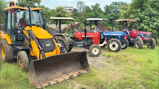 Emosnal song John Deere tractor full lodead trolley pulling help mahindra novo4×4 tractor jcb video [upl. by Palladin]