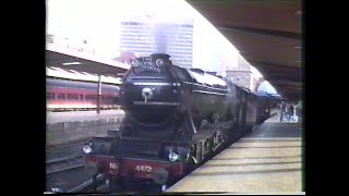 FLYING SCOTSMAN Sydney Central To Thirlmere Steamfest 89 AUSTRALIA [upl. by Millford]