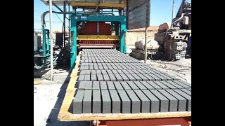 Concrete brick production big factory Concrete Block production mega project [upl. by Anaila567]