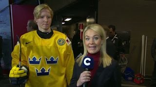 16åriga Dahlin efter segern quotFörvänta er inte så mycket av migquot  TV4 Sport [upl. by Wyly]