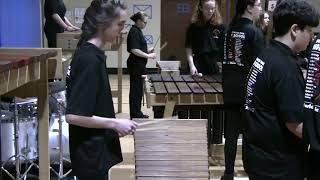 Manhanga  Springwater Trail High School Marimba Band  20232024 [upl. by Ellett]