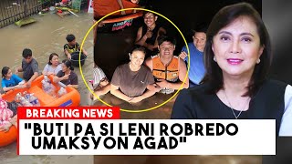 Leni Robredo Spotted sa Gitna ng BAHA [upl. by Ivetts]