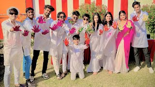 Happy Holi 😍 Holi Vlog 😂Comment mein btana mujhe Vlog banane Chahiye Ap logo ki Holi kesi mani 🙈 [upl. by Weber]