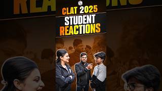 CLAT 2025  Students Reaction on Exam Paper [upl. by Herson177]