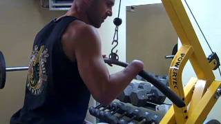 Tricep Exercises amputee bodybuilding ABS [upl. by Fretwell221]