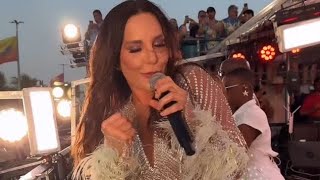 Show 📽 Ivete Sangalo  Aracaju  Sergipe  09112024 ❤️ ivetesangalo carnaval precaju [upl. by Donoho]