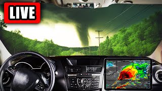 Testing Out The Live Stream While Tornado Chasing [upl. by Ethel]