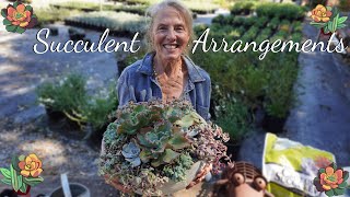 🎍🌵 Create A Spectacular Succulent Arrangement 🌵🎍 [upl. by Rhys]