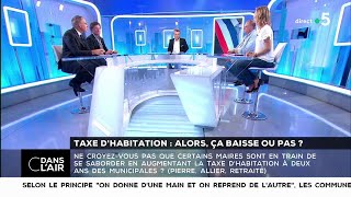 Taxe dhabitation  alors ça baisse ou pas   Les questions SMS cdanslair 12102018 [upl. by Salb39]