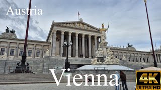 Exploring ViennaWien Austria I 4K I Part 4 [upl. by Anallij]