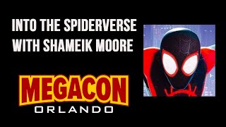 MEGACON 2024  INTO THE SPIDERVERSE WITH SHAMEIK MOORE [upl. by Nivla]