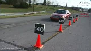 Motorweek 2006 Cadillac DTS Road Test [upl. by Enaled474]