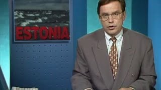 YLE pääuutislähetys 2891994 MS Estonia [upl. by Otsuj]