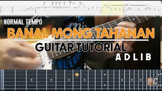 Banal Mong Tahanan Guitar Tutorial [upl. by Tamberg840]