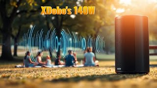 XDobos POWERFUL 140W Portable Bluetooth Speaker for ANY Party [upl. by Sane667]