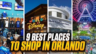 Orlando Florida Shopping A Guide to Orlandos 9 Best Malls Outlets amp Boutiques  Orlando Shopping [upl. by Lipcombe]