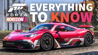 Forza Horizon 5  Everything To Know [upl. by Tengdin508]