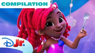 Disney Jr’s Ariel Mermaid Tales 20 Minute Compilation 🧜🏾‍♀️  The Little Mermaid disneyjr [upl. by Aidaas59]