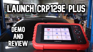 Launch CRP129E PLUS Demo and Review Best Diagnostic tool for 2024 [upl. by Nyladnewg]