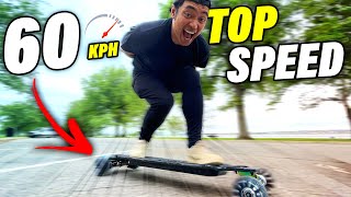 Their BEST Electric Skateboard for SPEED  Ownboard Zeus Pro [upl. by Feldt]