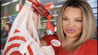 ASMR Rude Target Cashier rp  Nail Tapping Gum Chewing Rummaging [upl. by Deedahs]