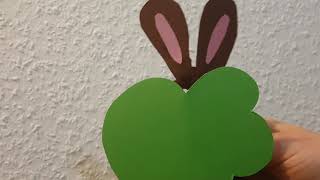 Fingerspiel Der kleine Hase Löffelohr Spiel und sprich mit mir Kindergarten Stuhlkreis Ostern [upl. by Enyleuqcaj]