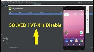 How to fix vtx is disabled in the BIOS Android Studio [upl. by Nie388]