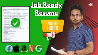 How to make ATS Friendly Resume  Overleaf LaTex  Free  Standard Template for Resume  by Aman [upl. by Ermin94]