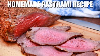 Homemade Pastrami Recipe  Sweet and Savory Meals [upl. by Cinamod]